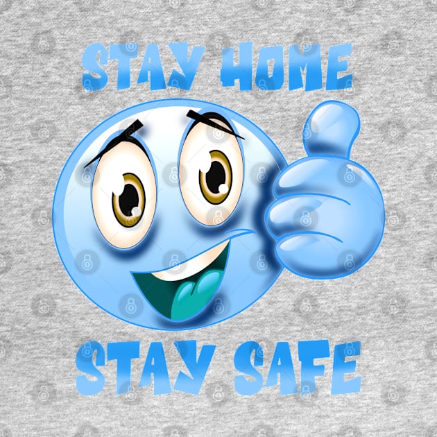 Stay home stay safe by SAN ART STUDIO 